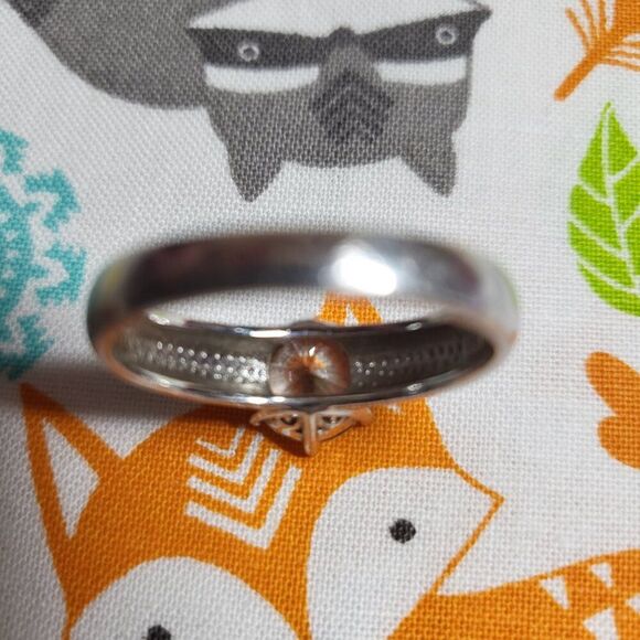 Cubic Zirconia (Cz) Solitaire Sterling Silver Ring - Picture 4 of 7